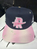 GORRA ROUGH PLAY AZUL PICO ROSA
