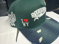 Gorra ROUGH PLAY VERDE CON BLUE
